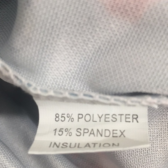 FLORAL PRINT ZIPPER CASUAL JACKET WOMEN’S medium - Picture 5 of 5